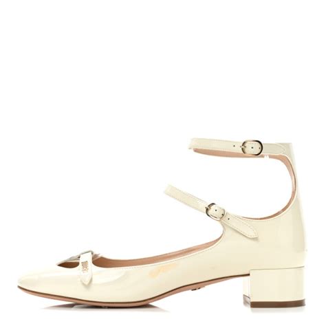 patent calfskin aime ballet flats.